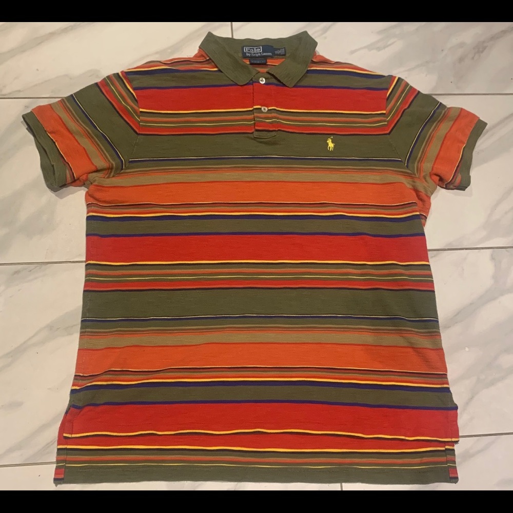 Vintage Polo Ralph Lauren Southwestern Aztec Polo